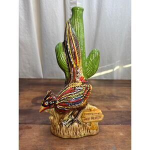 Garnier Vintage '69 Barware Road Runner New Mexico Decanter Italian Porcelain